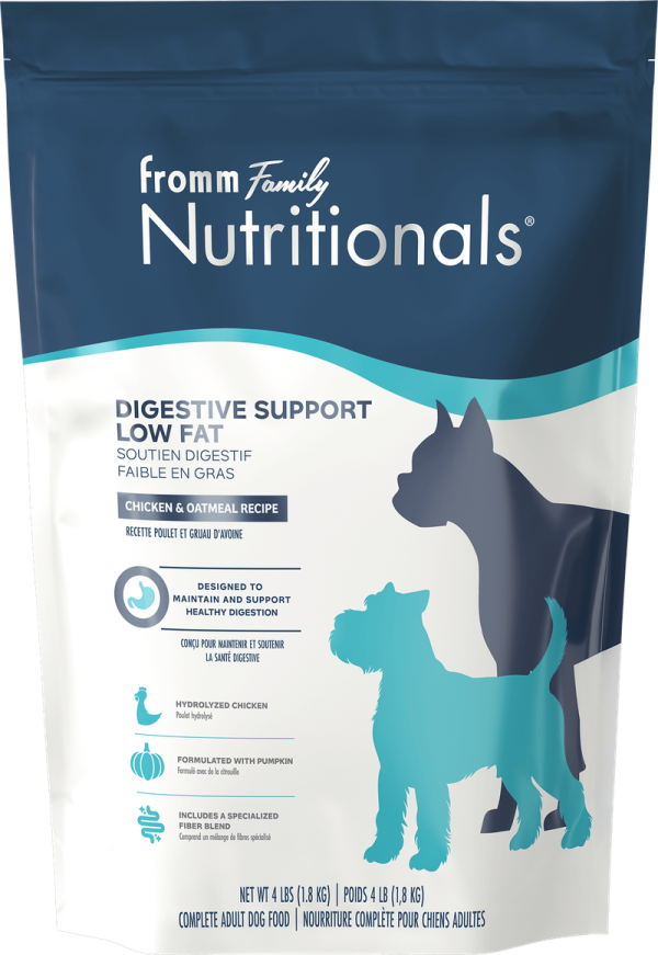 FROMM DIGESTIVE LOW FAT CHICKEN/OATMEAL RECIPE