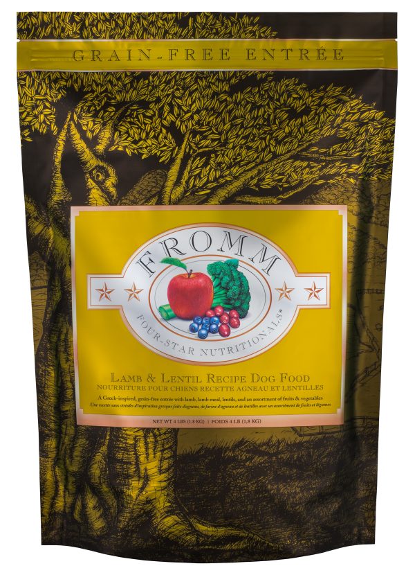 FROMM 4-STAR DOG LAMB AND LENTIL