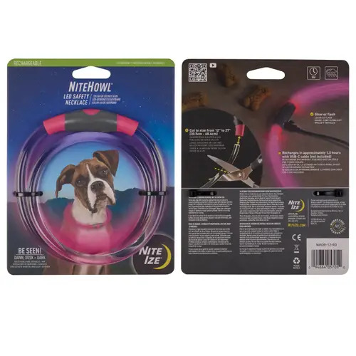 094664057050 NITEHOWL TIE DYE PINK RECHRGBL