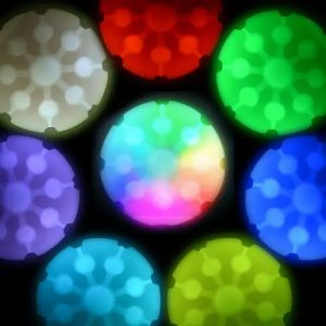 094664057074 GLOWSTREAK BALL DISCO RECHGABL