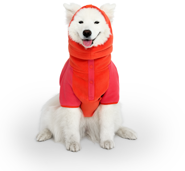 WEATHER-RESISTAND FLEECE PULLOVER CAYENNE
