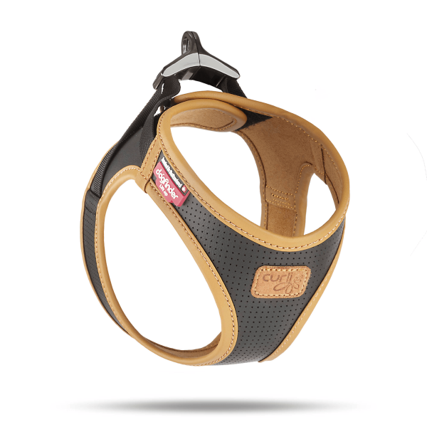 7640455191552 CURLI APPLE LEATHER HARNESS BLACK