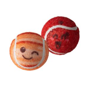 810120995083 MARS TENNIS BALLS 2PK - RED