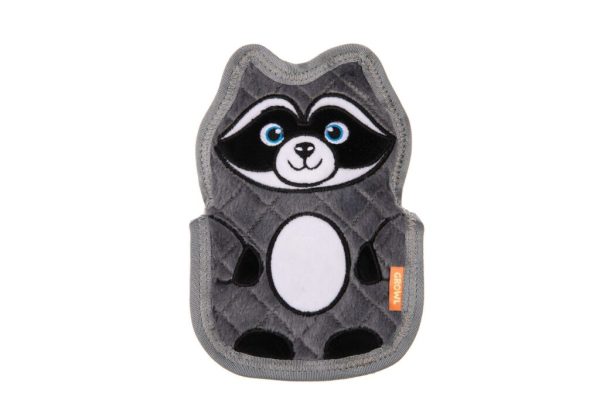 GRWL FLIP FLOPPZ RACCOON GRAY