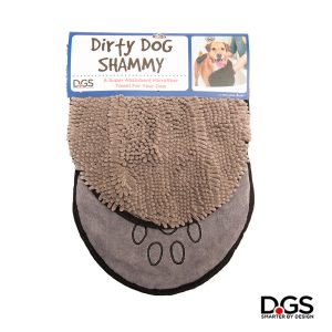 849670006369 DIRTY DOG SHAMMY GREY