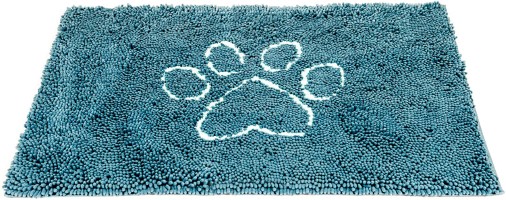 DIRTY DOG LARGE MAT PACIFIC BLUE 35X26