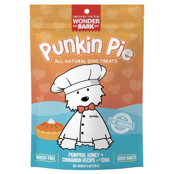 WONDER BARK PUNKIN PIE TREATS 6OZ