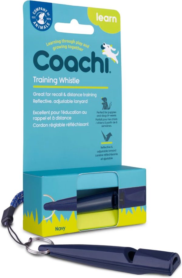 COACHI TRAINING WHISTLE NAVY